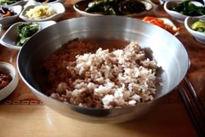 보리밥정식,전라남도 장성군,지역음식