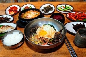 산채정식,전라북도 김제시,지역음식
