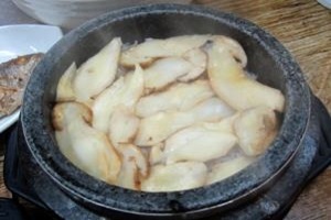 송이돌솥밥,경상북도 봉화군,지역음식