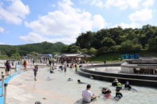 장성군, 홍길동테마파크 바닥분수, 상무평화공원 음악분수 가동, 국내여행, 여행정보