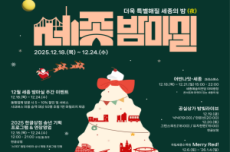 세종시문화관광재단, 25년 마지막 ‘12월 세종 밤마실 주간’운영, 국내여행, 여행정보