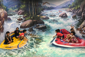 산청 지리산 중산관광지 트릭아트체험관 개관