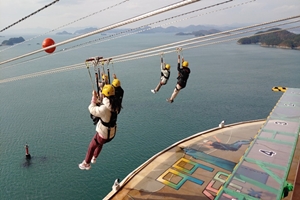 창원의 새로운 관광명소로 자리매김, '창원 짚트랙’ 