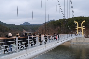 영동군, 봄의 문턱, 양산팔경 금강둘레길 걸으며 힐링 만끽