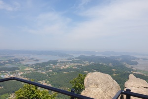 서산시, 가로림만 전경 ‘한눈에’! 팔봉산 정상 안전데크 전면 개방