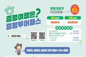 증평여행은 증평투어패스 하나로~ 