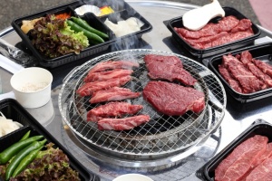 사천시 특별에서 미식행사, 코뚜레사천한우 숯불구이 대잔치 개최