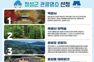 장성군, 기존 ‘장성 8경’을 '장성 7경'으로 전면 개편