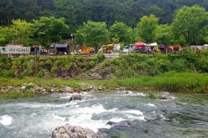 추억과 힐링여행...단양 캠핑장 큰 인기!