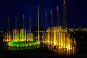 ‘남원’최대 즐길거리, 요천 수경 음악분수 개장