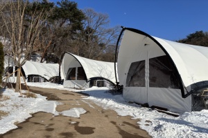 강북구 우이동 가족캠핑장, 글램핑 확대 등 새단장 마쳐