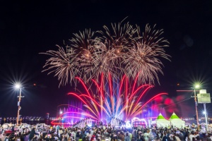 목포시, 한층 더 강렬해진 ‘목포해상W쇼’, 2025년 첫 공연 시작