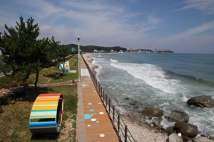 양양군, 해파랑길 41~44코스 봄철 도보 여행에 제격