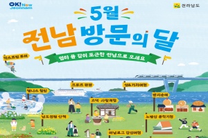 ‘전남 방문의 달’ 숙박·체험·워케이션 등 빅3 특별할인혜택