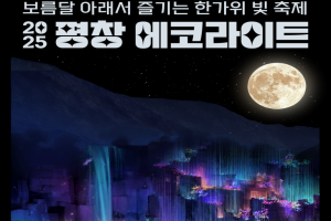 평창군, 한가위 빛축제 「2025 평창에코라이트」 10월 개최