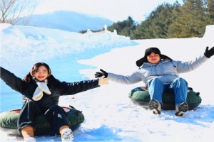 남이섬, 남녀노소 즐기는 겨울 체험, 무료 눈썰매장 개장