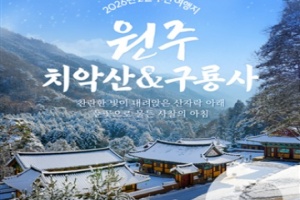 강원 방문의 해 2월 추천 여행지, 철원·원주 선정 