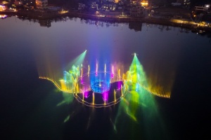 안성시, “노을과 음악분수의 향연”... 칠곡호수공원 개장