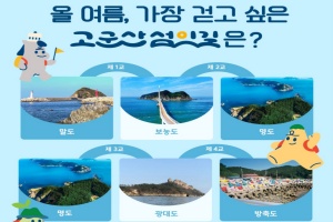 군산시, “올 여름, 가장 걷고 싶은 K-관광섬은?”이벤트 개최