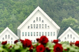 볼 ‘꽃’ 많은 정원, 조선대학교 장미원